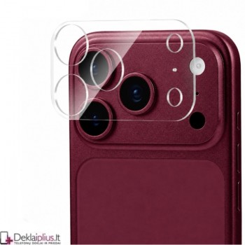Telefono galinės kameros grūdintas stiklas - pilnai dengiantis - skaidrus (Apple Iphone 18 Pro Max) Telefono galinės kameros grūdintas stiklas - pilnai dengiantis - skaidrus (Apple Iphone 18 Pro Max)